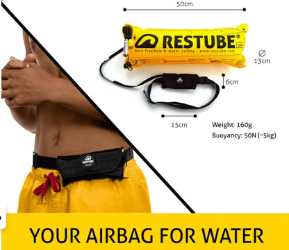 Salvagente Restube Beach Black Offerta