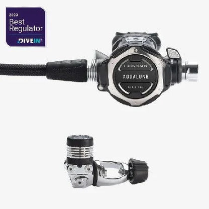 Erogatore Aqualung LEG3ND ELITE subacqueo con micro regolazioni e ergonomia ottimizzata