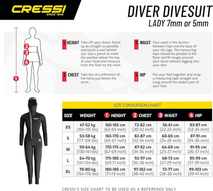 Muta Cressi Diver 5 mm