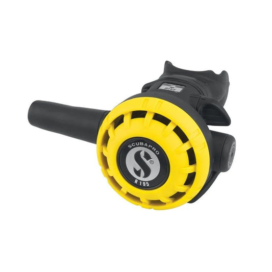 R195 Octopus Scubapro diving second stage regulator with durable design and high visibility hose